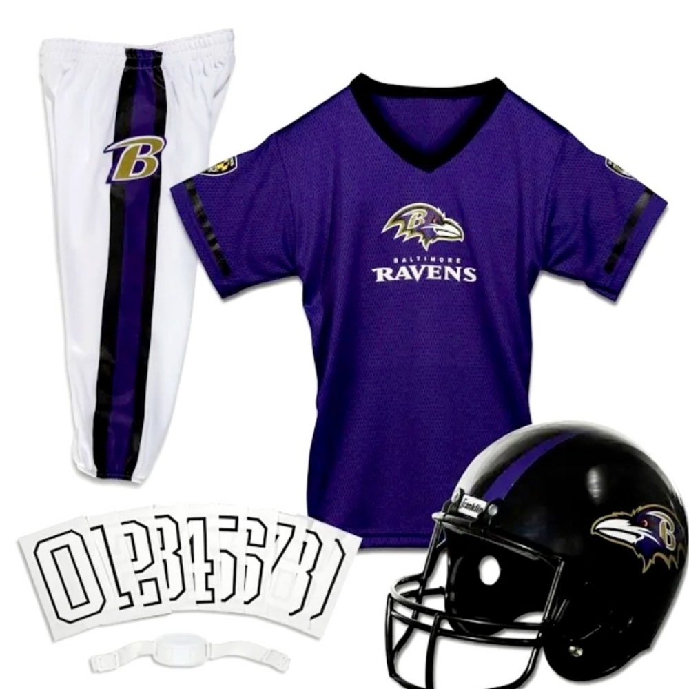 NFL Baltimore Ravens Youth Football Uniform Set